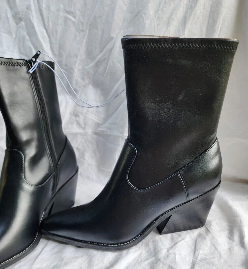 New Women's Aubree Ankle Boots with Memory Foam Insole Universal Thread Size 6